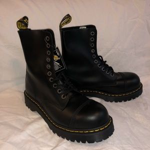 Dr Martens Men’s Steel Toe Boots 10/11/12 NEW NIB